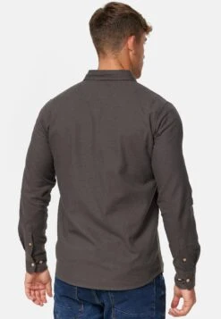 Indicode Jeans Langarm Riverside - Overhemd - Raven -Indicode Jeans Verkoop 7f22d66c530b4f4782a2d09e4bb254ff