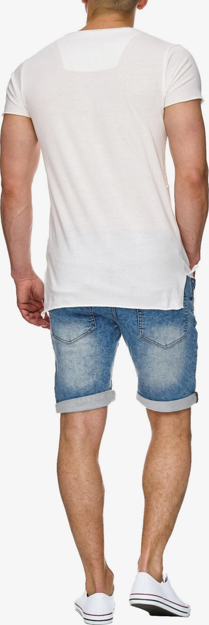 Indicode Jeans Denim Shorts Slimfit Broek Kadin Shorts Heren Blauw 3 Indicode Jeans Denim Shorts Slimfit Broek Kadin Shorts Heren Blauw - Image 3