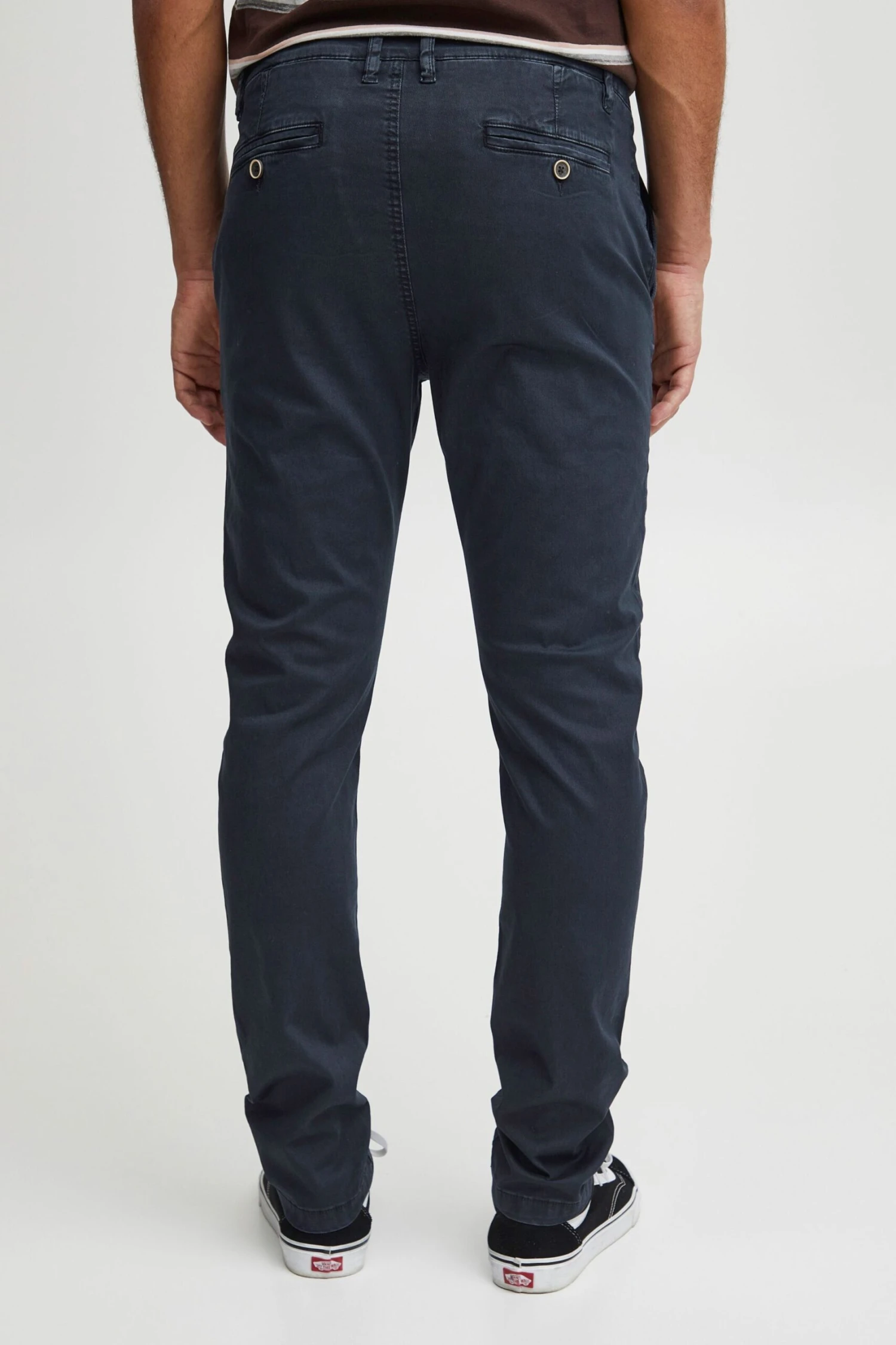Indicode Jeans Chinos Regular Chino Lucas Heren Navy 3 Indicode Jeans Chinos Regular Chino Lucas Heren Navy - Image 3