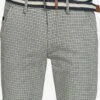 Indicode Jeans Shorts Regular Broek Bourchier Heren Donkergrijs
