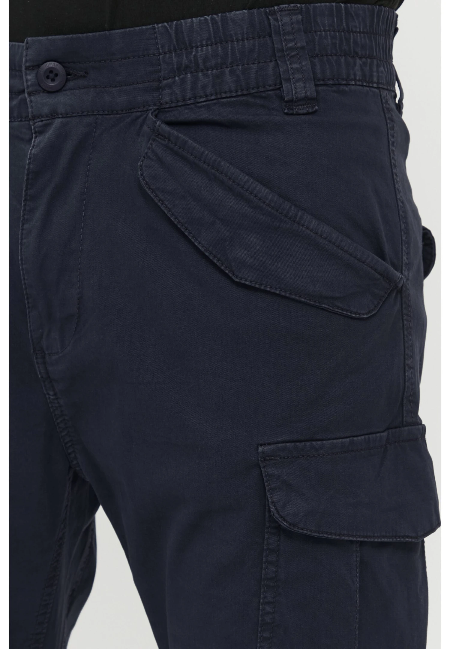 Indicode Jeans Idnuva - Cargobroek - Navy 4 Indicode Jeans Idnuva - Cargobroek - Navy - Image 4