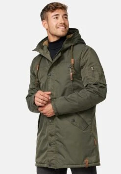 Indicode Jeans Bardsley - Winterjas - Forest -Indicode Jeans Verkoop 8025b6bab5b643808a4f9691a77ace74