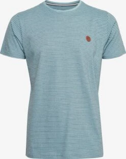 Indicode Jeans T-shirts Shirt Lupko Heren Blauw