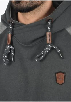 Indicode Jeans Idtoney - Hoodie - Grey Mix -Indicode Jeans Verkoop 80f3e0760fb14538bee6218d4f135e78