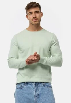 Indicode Jeans Crewneck Truien Trui Gamal Heren Lichtblauw -Indicode Jeans Verkoop 812baccbe7ab33878777a3b25848b7bb