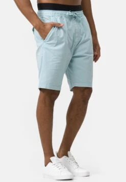 Indicode Jeans Shorts Regular Broek Kelowna Heren Pastelblauw -Indicode Jeans Verkoop 814389b0d4e217a0001aab1165b8947a