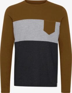 Indicode Jeans Longsleeves Shirt Heren Bruin