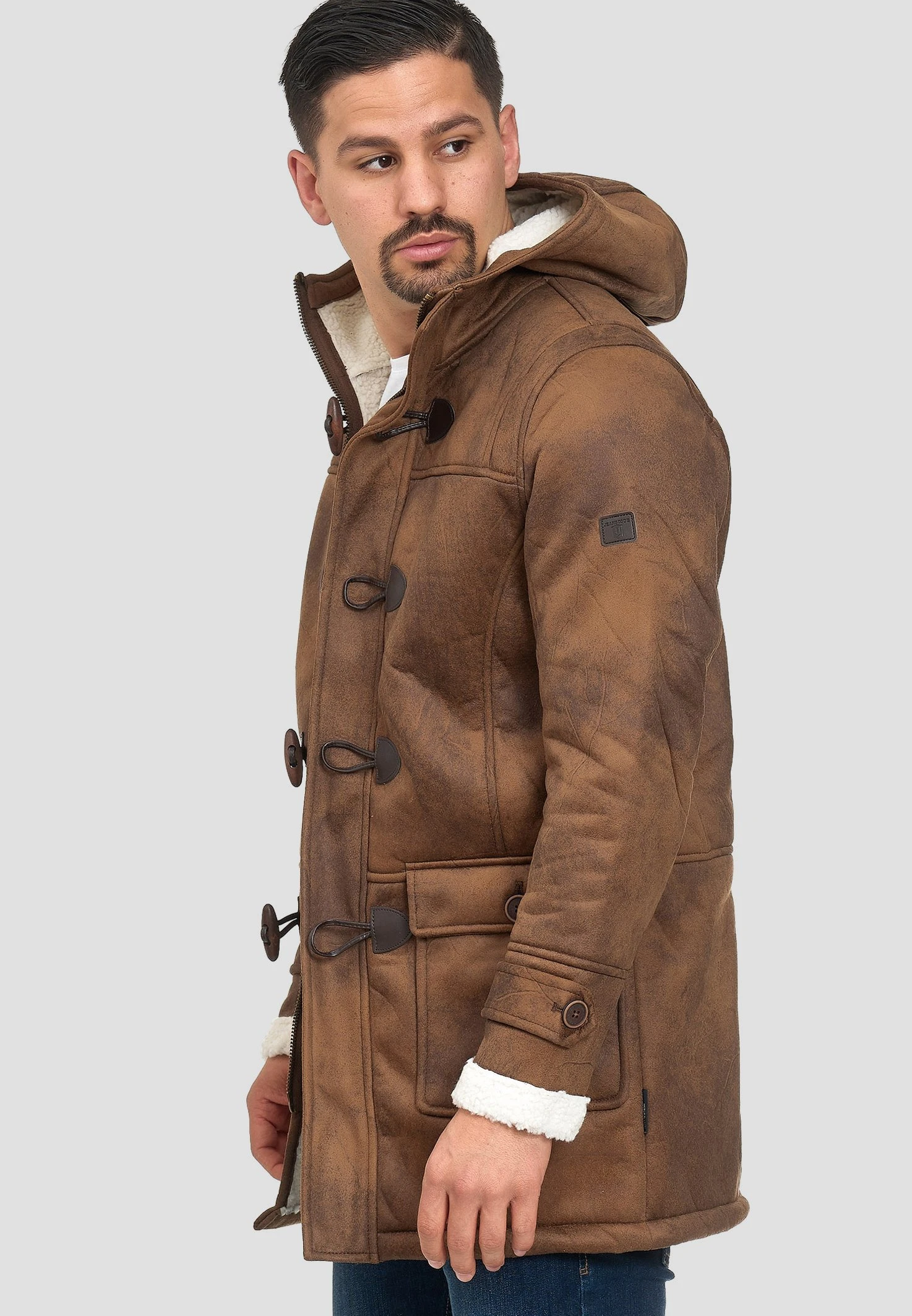 Indicode Jeans Winterjas - Brown Sugar 4 Indicode Jeans Winterjas - Brown Sugar - Image 4