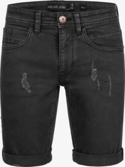 Indicode Jeans Denim Shorts Regular Jeans Page Heren Zwart