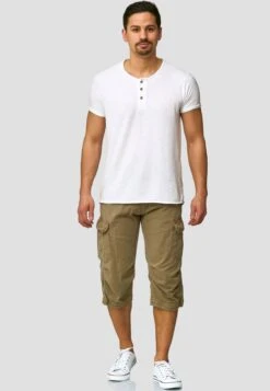 Indicode Jeans Cargo Shorts Regular Cargobroek Nicolas Heren Beige -Indicode Jeans Verkoop 84ed9e0a5161b9fd691f2b8b7391cd60