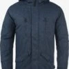 Indicode Jeans Parkas Winterparka Scipio Heren Blauw / Marine / Navy / Donkerblauw