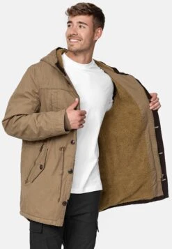 Indicode Jeans Winterjas - Brown -Indicode Jeans Verkoop 85c2f321a2c64b50af46d4d8b3e8f7dc