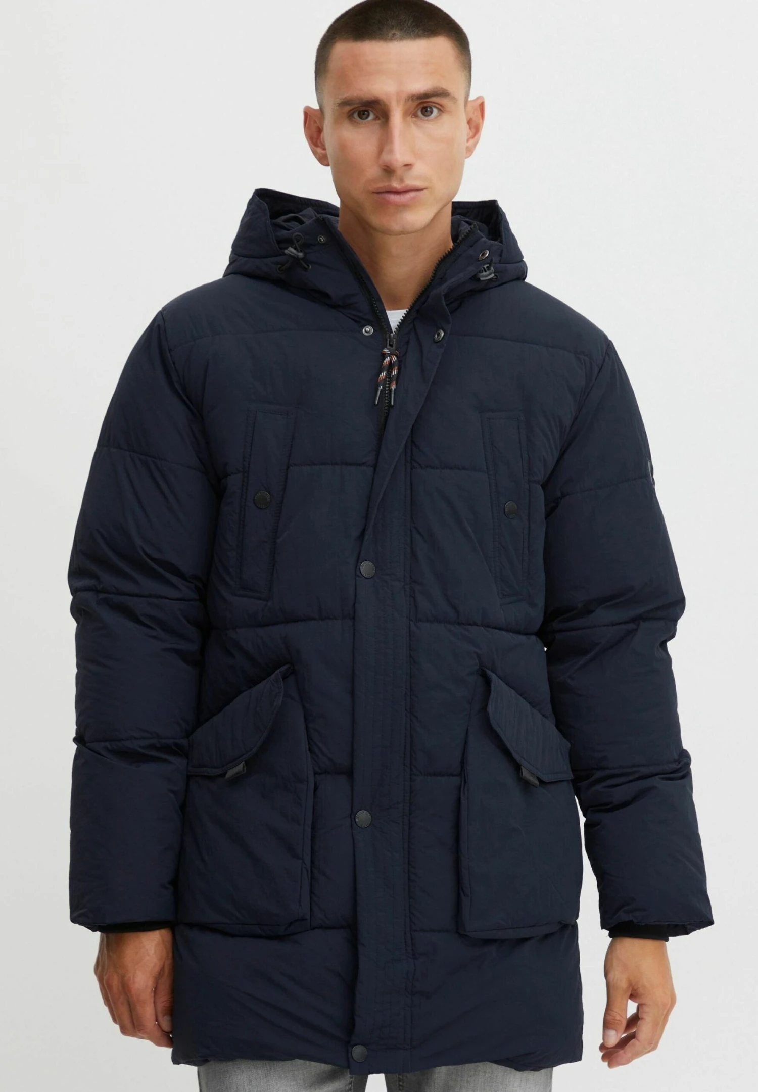 Indicode Jeans Idzeppal - Winterjas - Navy 1 Indicode Jeans Idzeppal - Winterjas - Navy