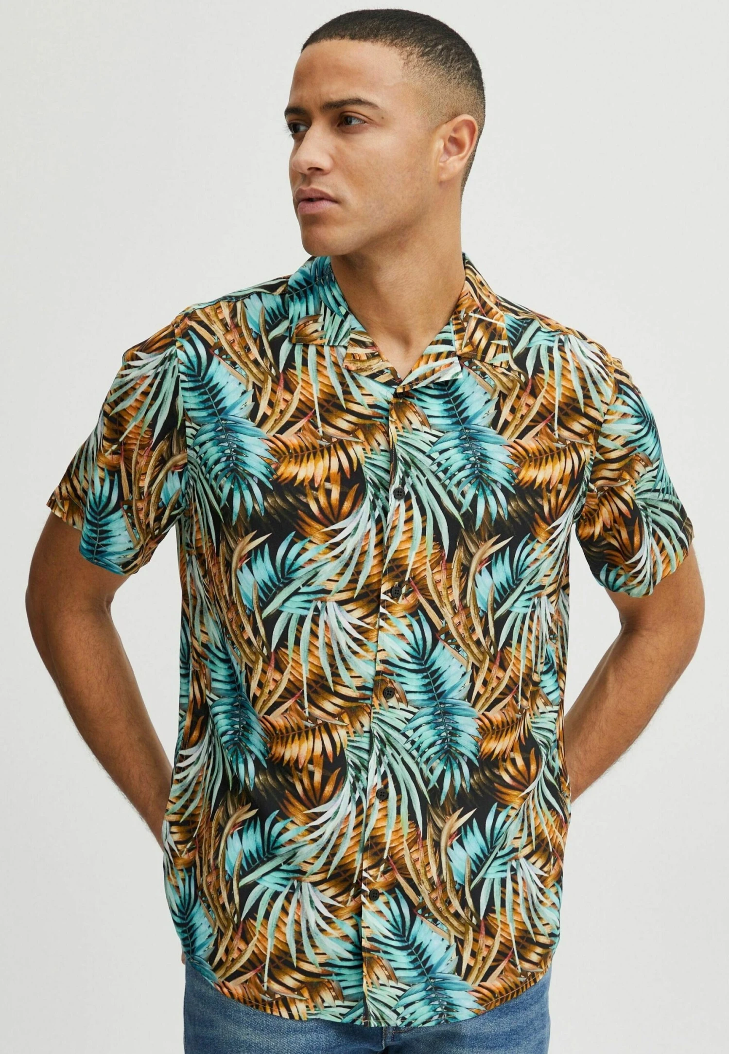 Indicode Jeans Idmariol - Overhemd - Black 1 Indicode Jeans Idmariol - Overhemd - Black