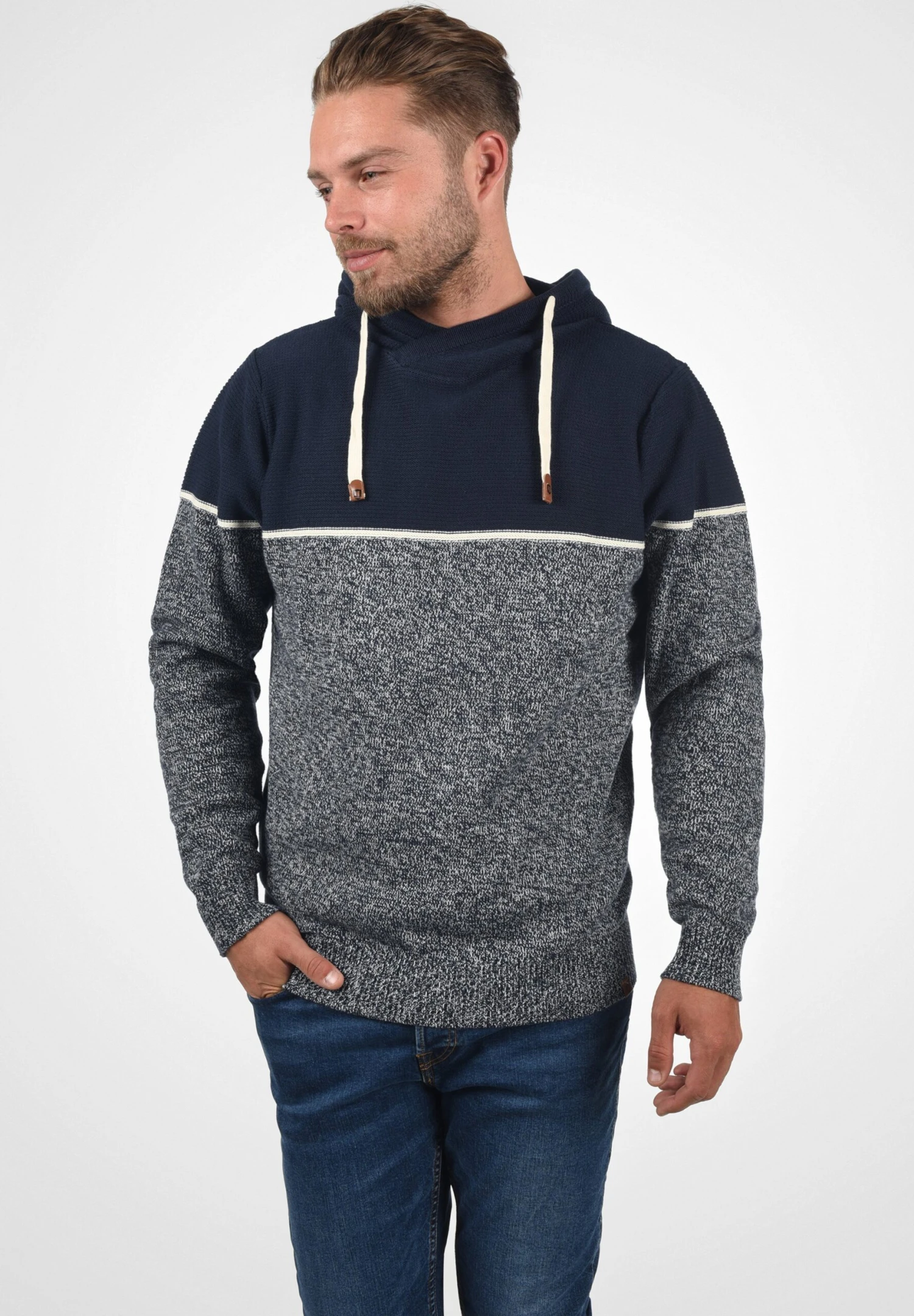 Indicode Jeans Idlynde - Hoodie - Navy 1 Indicode Jeans Idlynde - Hoodie - Navy