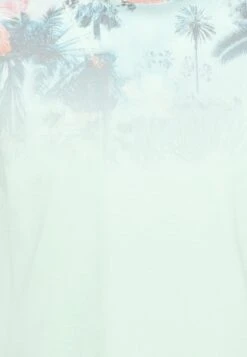 Indicode Jeans Palencia - T-Shirt Print - Pastel Green -Indicode Jeans Verkoop 86b308e6f526499285639aab36557cd3