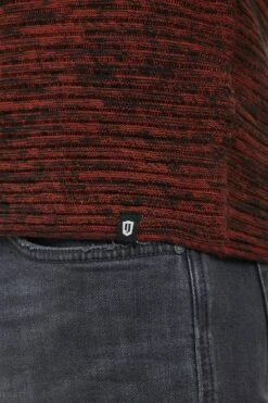 Indicode Jeans Crewneck Truien Trui Bayne Heren Rood -Indicode Jeans Verkoop 86c6f0c1fe9f46fa5579d3eb441bb470