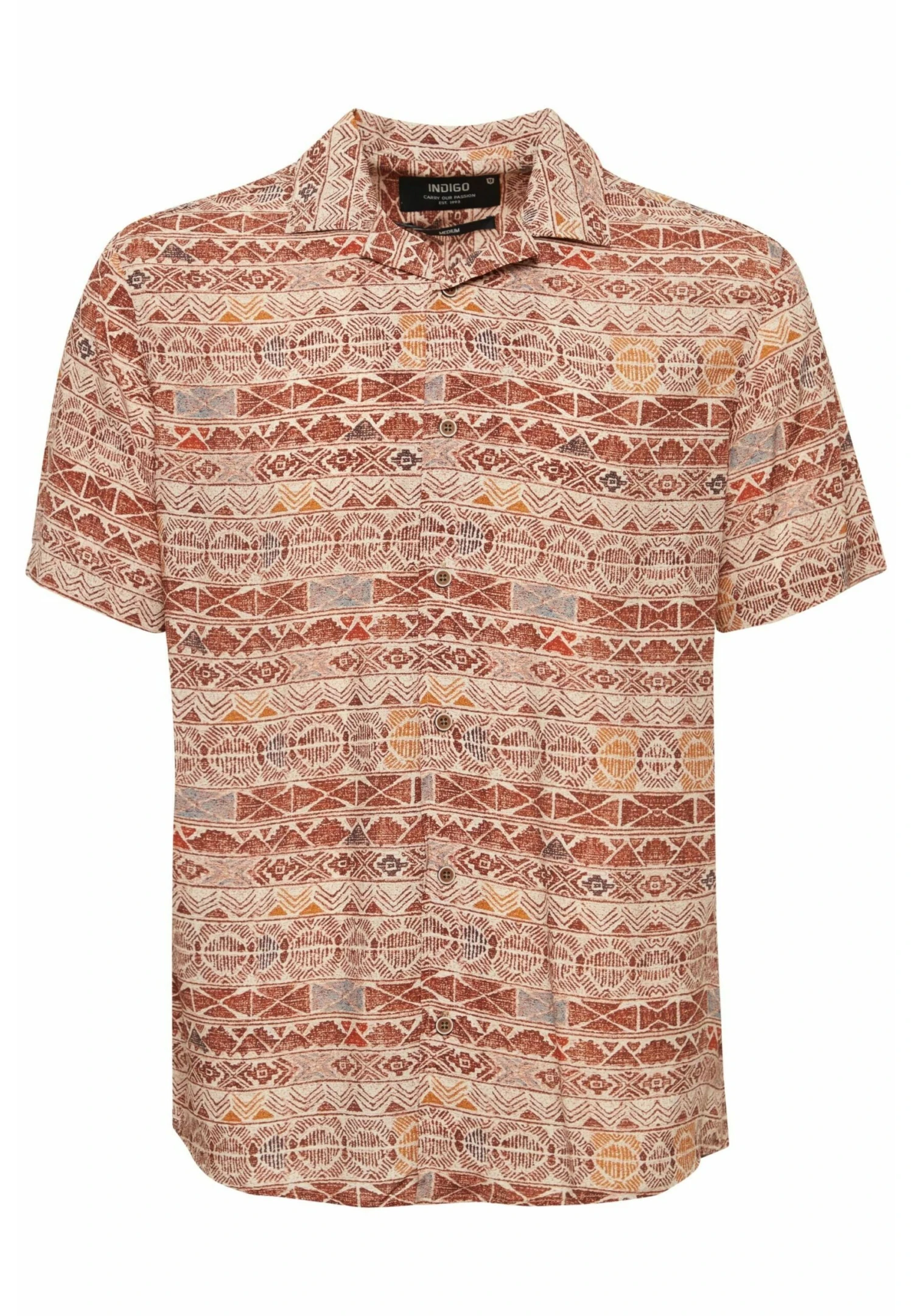 Indicode Jeans Idmariol - Overhemd - Coffee Bean 6 Indicode Jeans Idmariol - Overhemd - Coffee Bean - Image 6