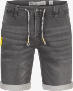 Indicode Jeans Denim Shorts Regular Broek Azibo Heren Grijs