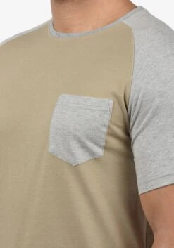 Indicode Jeans T-shirts Shirt Gresham Heren Beige -Indicode Jeans Verkoop 87aafbb0f6ec4e43b43f0f92a2bee58d