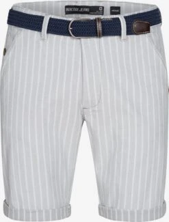 Indicode Jeans Chino Shorts Regular Chino Heren Grijs