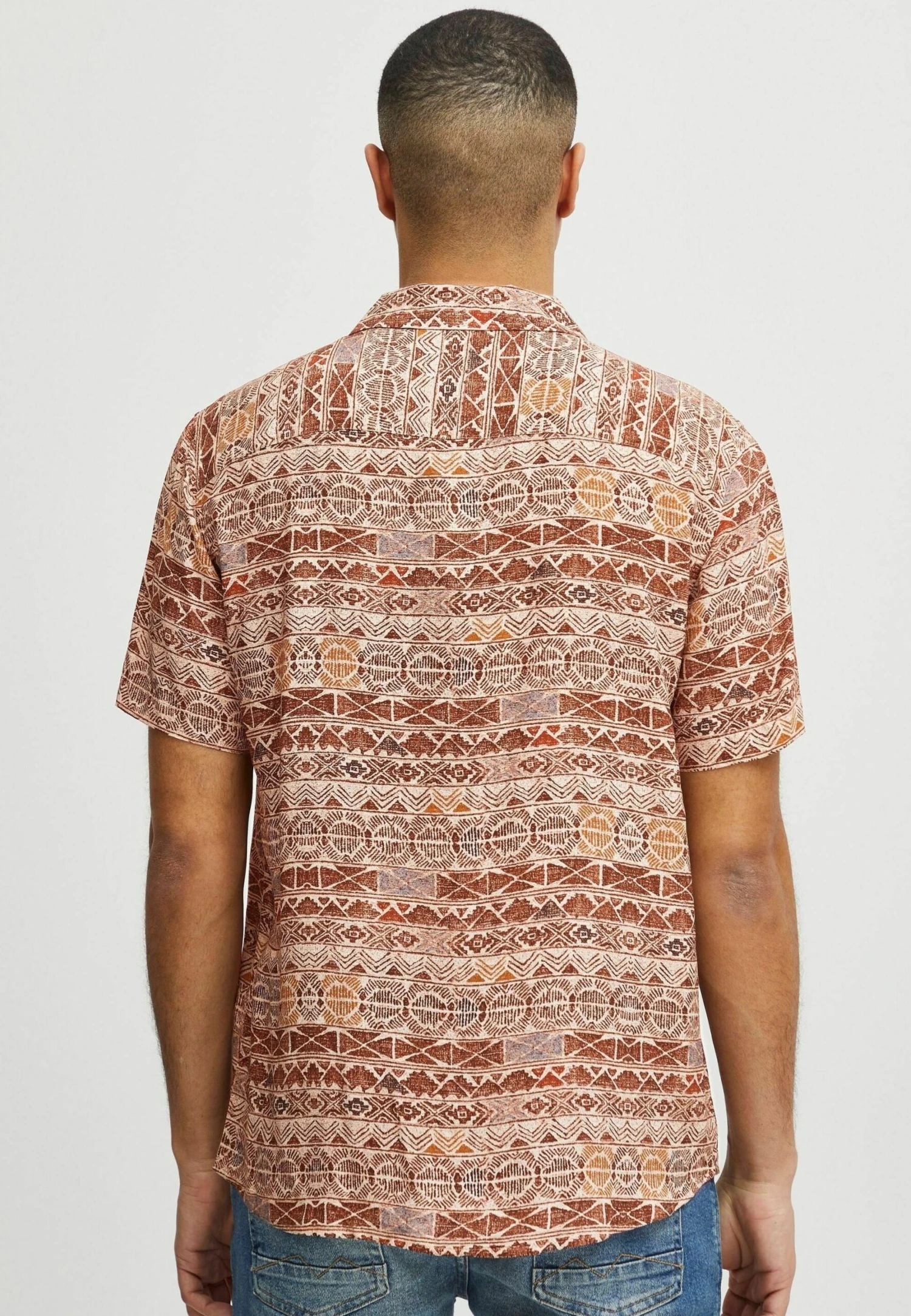 Indicode Jeans Idmariol - Overhemd - Coffee Bean 3 Indicode Jeans Idmariol - Overhemd - Coffee Bean - Image 3