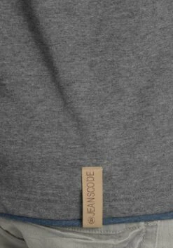 Indicode Jeans T-shirts Shirt Tony Heren Grijs / Donkergrijs / Grijs Gemêleerd -Indicode Jeans Verkoop 8858061ff366b157c2867278cdf39eab