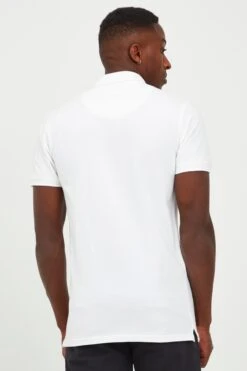 Indicode Jeans Polos Shirt REBBERT Heren Wit -Indicode Jeans Verkoop 888ecde4188a422bb807e4119b8c9519