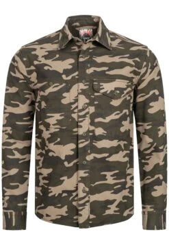 Indicode Jeans Langarm - Overhemd - Dired Camouflage -Indicode Jeans Verkoop 88e62eae8f0644379001af49c195d2e1