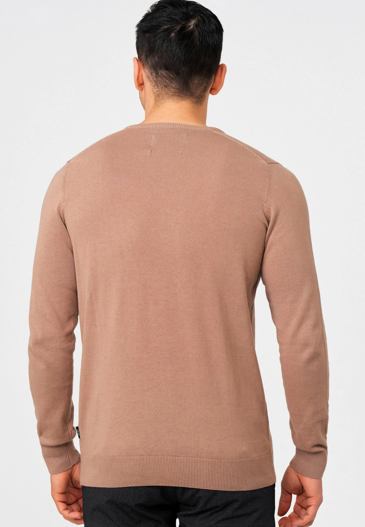 Indicode Jeans Crewneck Truien Trui Benjamin Heren Beige 5 Indicode Jeans Crewneck Truien Trui Benjamin Heren Beige - Image 5