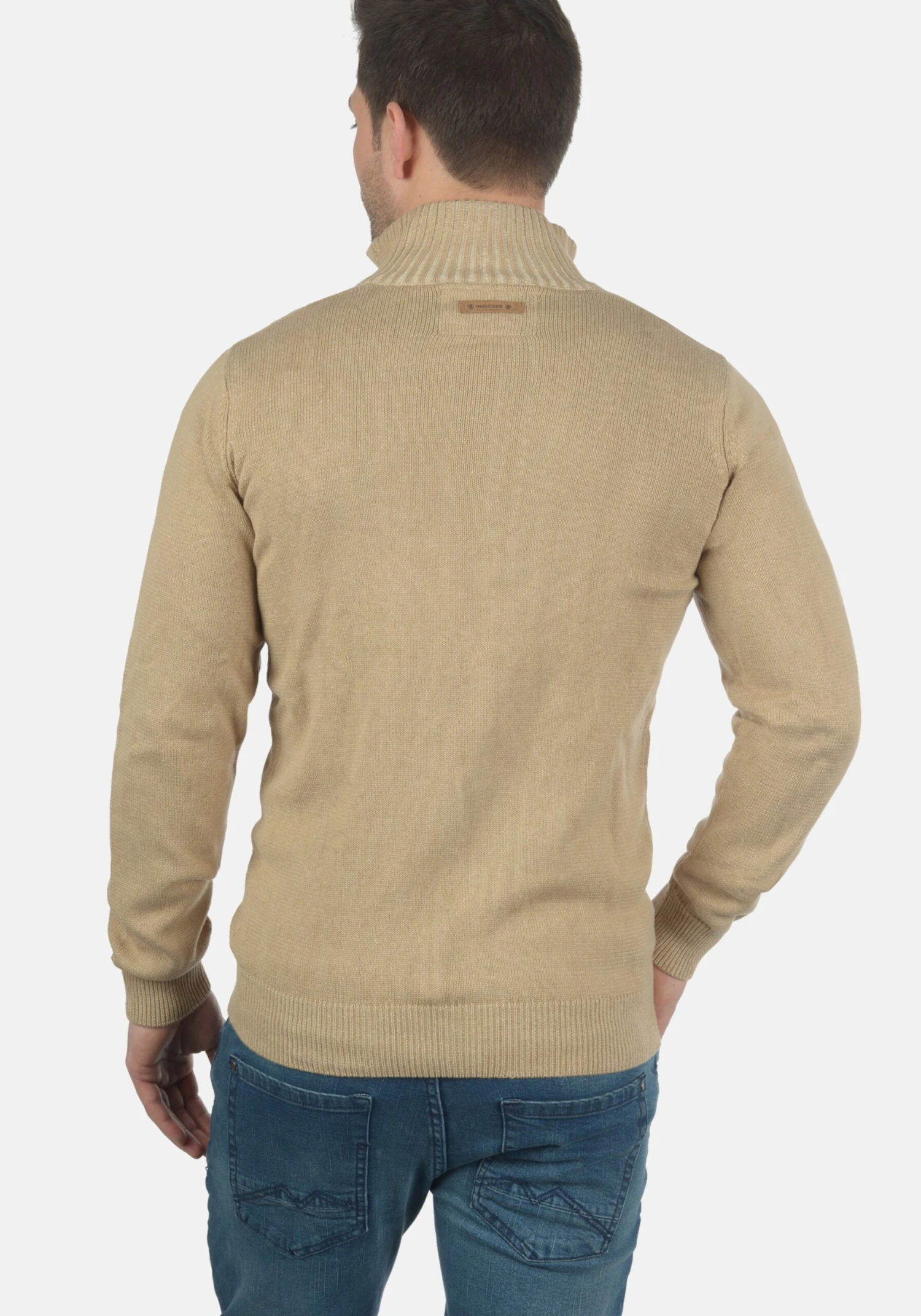 Indicode Jeans Vesten Gebreid Vest Andy Heren Bruin 3 Indicode Jeans Vesten Gebreid Vest Andy Heren Bruin - Image 3