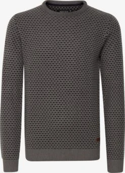 Indicode Jeans Crewneck Truien Trui Coppler Heren Grijs