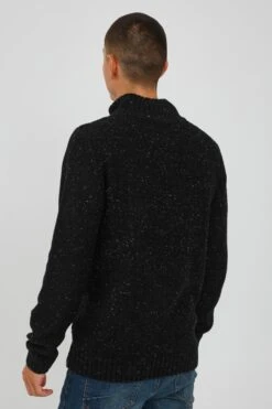 Indicode Jeans Coltruien Trui Benat Heren Zwart -Indicode Jeans Verkoop 8bc1e345ac97ebbfa248a7f2b172c645