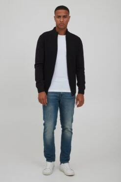 Indicode Jeans Vesten Gebreid Vest RICKERT Heren Grijs / Donkergrijs -Indicode Jeans Verkoop 8c0904d6803ac248f6f2b531764f595a