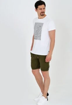 Indicode Jeans Chino Shorts Regular Chino Beauvals Heren Kaki -Indicode Jeans Verkoop 8c64ba8e2284924abc66f5dd7e701f1e