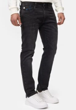 Indicode Jeans Incoil - Straight Leg Jeans - Vintage Black -Indicode Jeans Verkoop 8ef6a450bd09476b8635fd4a085998f4