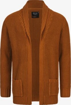 Indicode Jeans Vesten Gebreid Vest Heren Bruin