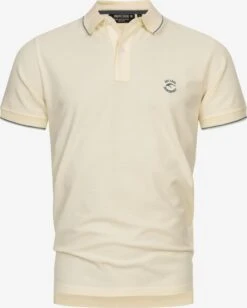 Indicode Jeans Polos Shirt Wallo Heren Geel