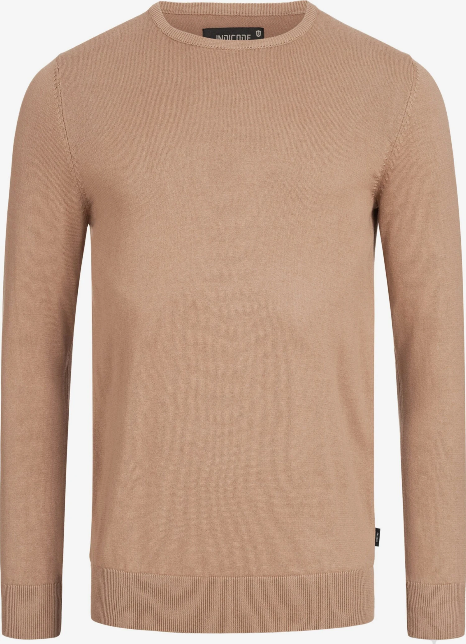 Indicode Jeans Crewneck Truien Trui Benjamin Heren Beige 1 Indicode Jeans Crewneck Truien Trui Benjamin Heren Beige