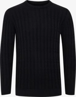 Indicode Jeans Crewneck Truien Trui PAULETTA Heren Zwart