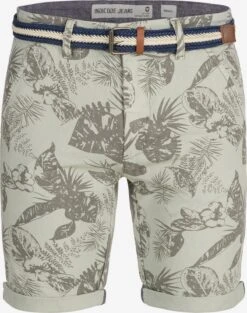 Indicode Jeans Shorts Regular Broek Curtain Heren Rookgrijs