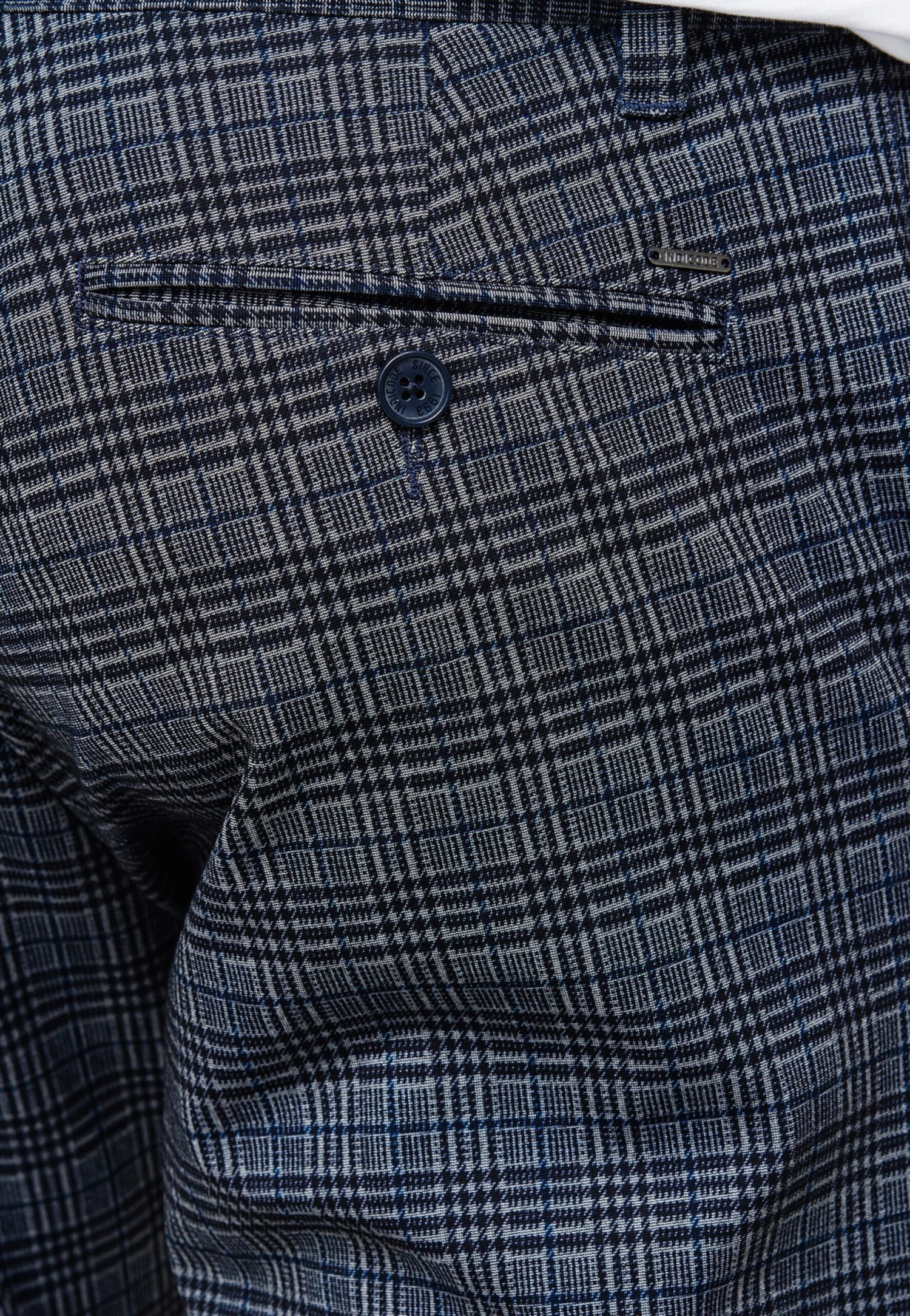 Indicode Jeans Chinos Regular Chino Rodekro Heren Lichtgrijs / Donkergrijs 6 Indicode Jeans Chinos Regular Chino Rodekro Heren Lichtgrijs / Donkergrijs - Image 6