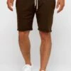 Indicode Jeans Shorts Regular Broek Aldrich Heren Bruin