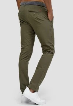 Indicode Jeans Chinos Regular Chino Massy Heren Groen -Indicode Jeans Verkoop 90aac6ea93cda5cdd8ace69a567bd3f5