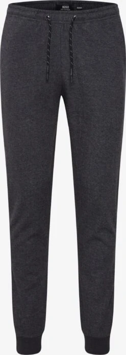 Indicode Jeans Sweatpants Tapered Broek Napanee Heren Grijs Gemêleerd