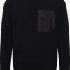 Indicode Jeans Crewneck Truien Trui Heren Zwart