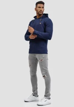 Indicode Jeans Hoodies Trui Heren Donkerblauw -Indicode Jeans Verkoop 9126e0c121a13a6d2dc6912d62eca6c2