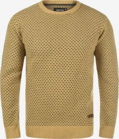 Indicode Jeans Crewneck Truien Trui Coppler Heren Beige / Sand