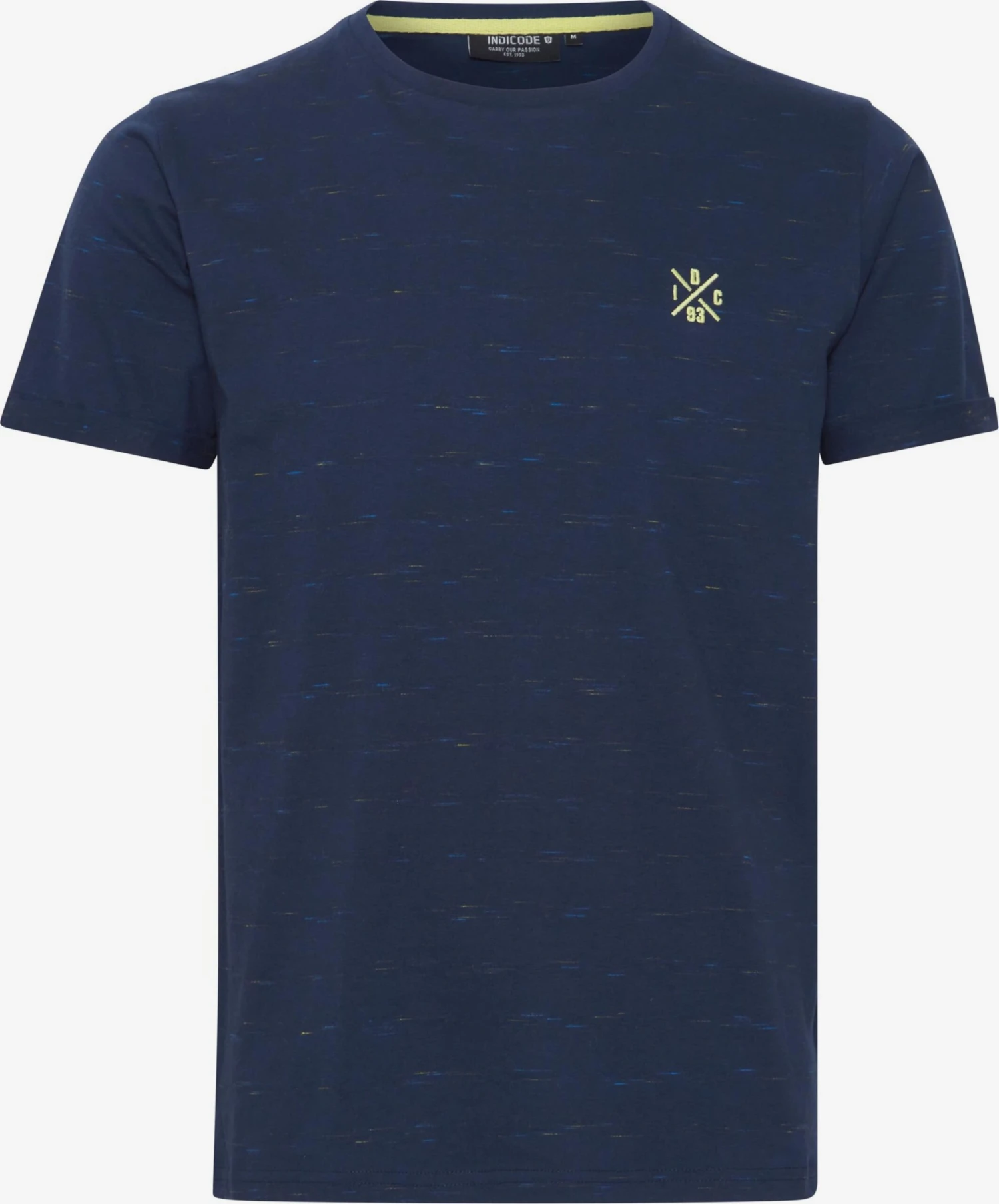 Indicode Jeans T-shirts Shirt Idgabrix Heren Navy 1 Indicode Jeans T-shirts Shirt Idgabrix Heren Navy