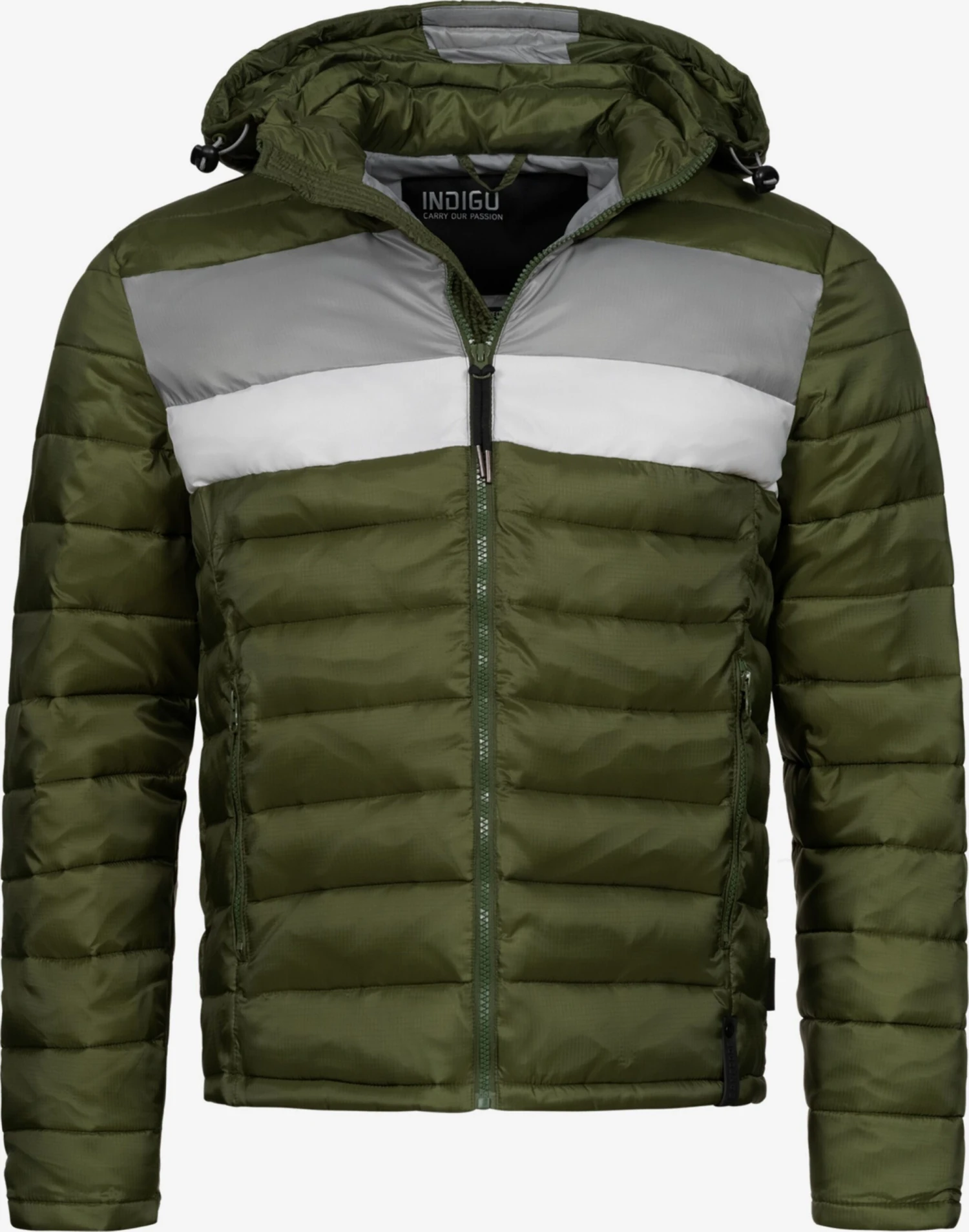 Indicode Jeans Tussenjassen Tussenjas Hampshire Heren Olijfgroen 1 Indicode Jeans Tussenjassen Tussenjas Hampshire Heren Olijfgroen